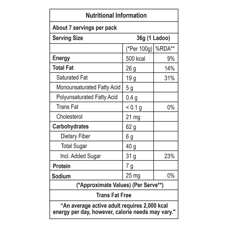 Chitale Bandhu Mithai Nutrich Ladoo - Image 4
